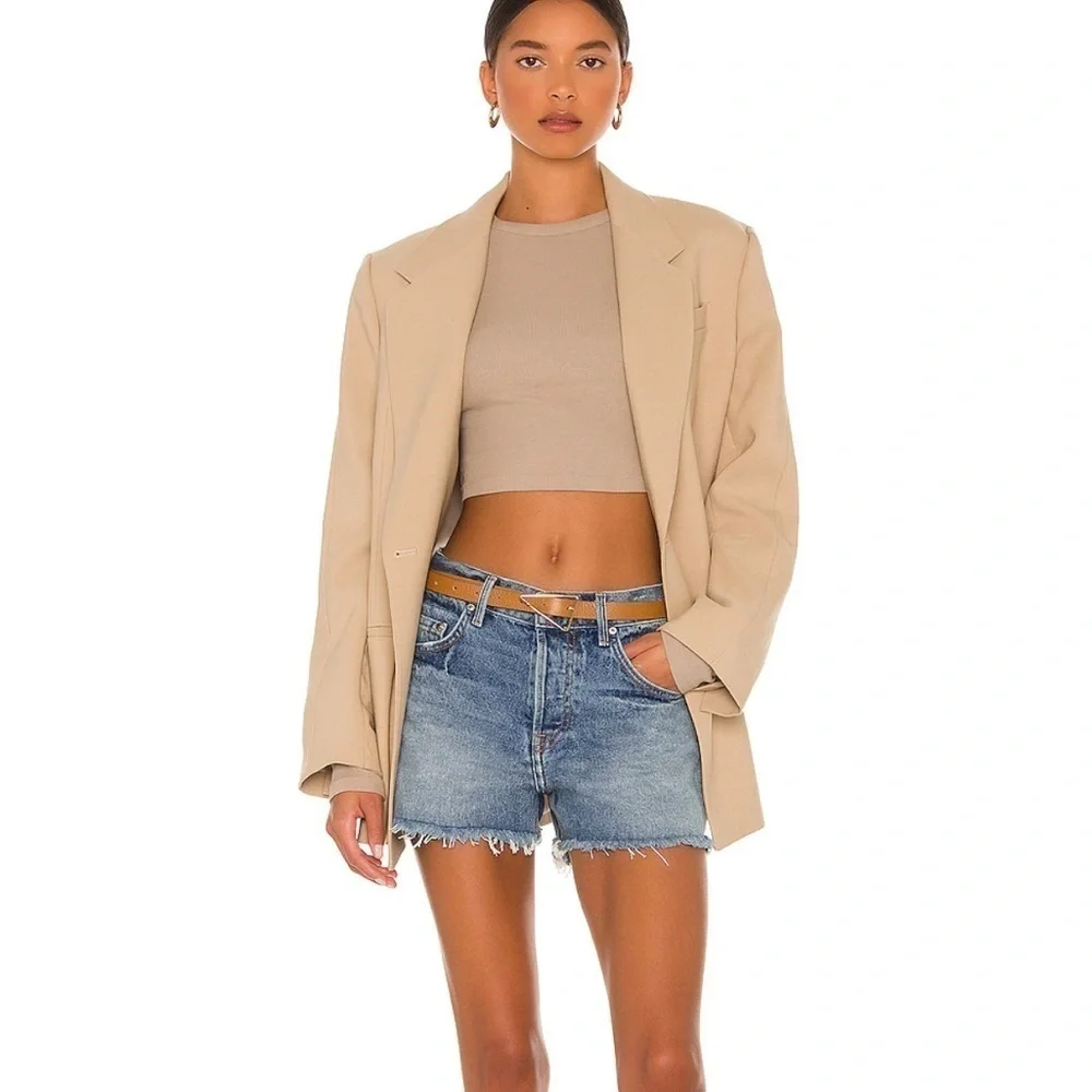 NWT GRLFRND Jaden‎ Low Rise Boyfriend Short in Dana Point Size 26